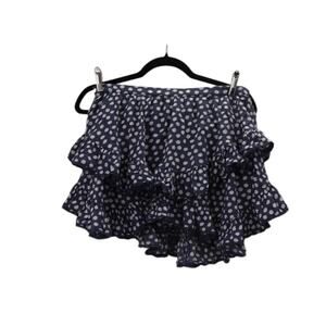Aerie Polka Dot Ruffle Skort Size M